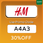 H&M Coupon codes in KSA Up To 80 % OFF