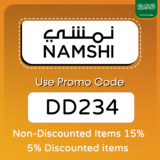 Namshi Promo Code KSA (DD234) Enjoy Up To 80 % OFF