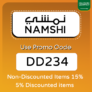 Namshi Promo Code KSA (DD234) Enjoy Up To 80 % OFF