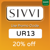 Sivvi Promo Code KSA (UR13) Enjoy Up To 70 % OFF