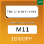 The Luxury Closet coupon code KSA (M11) Enjoy Up To 50% OFF