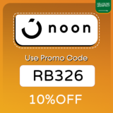 Noon coupon code KSA (RB326) Enjoy Up To 60 % OFF