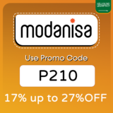 Modanisa coupon code KSA Enjoy Up To 60 % OFF